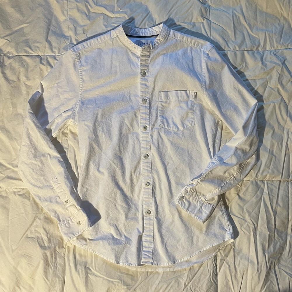Topman European Collar Dress Shirt